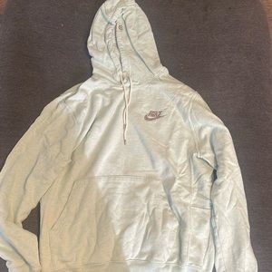 Light blue Nike hoodie